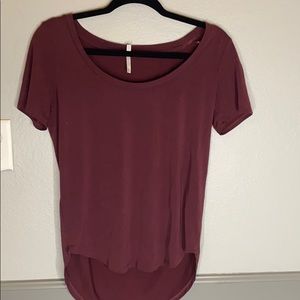 Maroon T-shirt